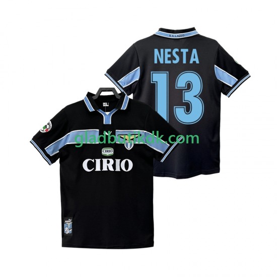Udebane Trøje SS Lazio NESTA 13 Retro 1998 1999 K/Æ Mænd