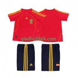 Hjemmebane Trøje Spanien Retro 2008 K/Æ Børn(+Shorts)