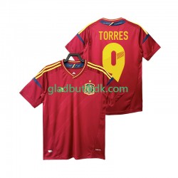 Hjemmebane Trøje Spanien TORRES 9 Retro 2012 K/Æ Mænd