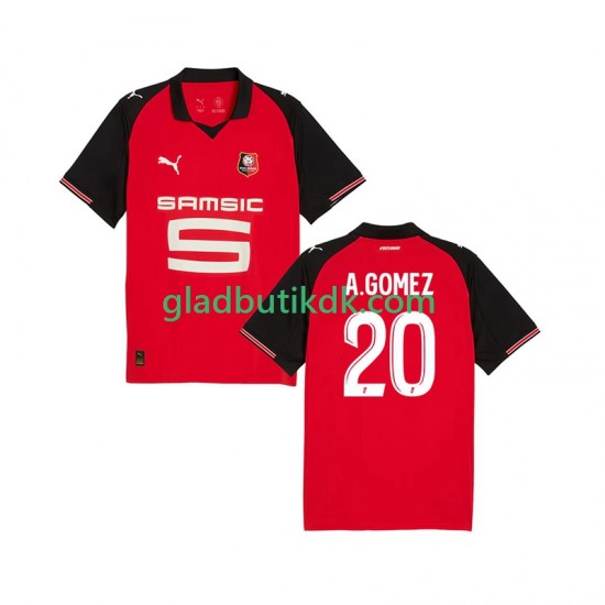 Hjemmebane Trøje Stade Rennais Andres Gomez 20 2025-2026 K/Æ Mænd