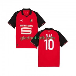 Hjemmebane Trøje Stade Rennais Ludovic Blas 10 2025-2026 K/Æ Mænd