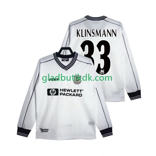 Hjemmebane Trøje Tottenham Hotspur KLINSMANN 33 Retro 1997 1999 L/Æ Mænd