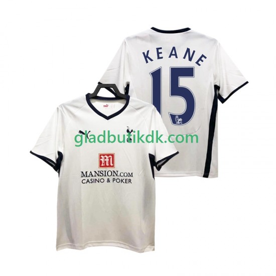 Hjemmebane Trøje Tottenham Hotspur Keane 15 Retro 2008 2009 K/Æ Mænd