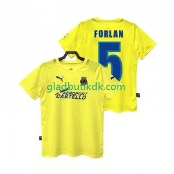 Hjemmebane Trøje Villarreal CF FORLAN 5 Retro 2005 2006 K/Æ Mænd