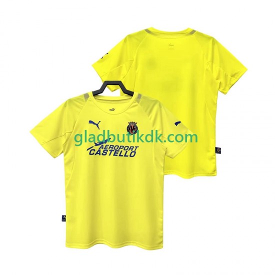 Hjemmebane Trøje Villarreal CF Retro 2005 2006 K/Æ Mænd