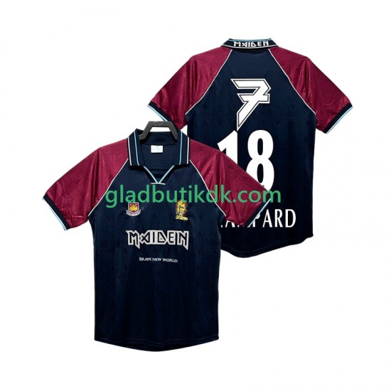 Hjemmebane Trøje West Ham United LAMPARD 18 Retro Iron Maiden 1999 K/Æ Mænd