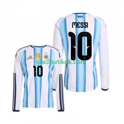 Hjemmebane Trøje Argentina Lionel Messi 10 World Cup 2026 L/Æ Mænd