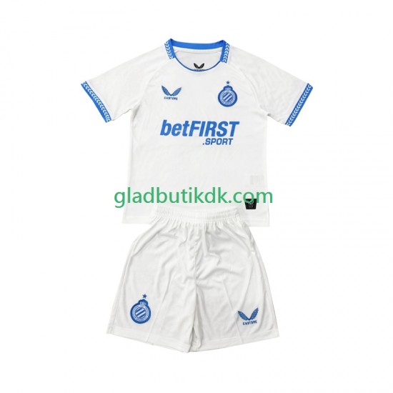 Udebane Trøje Club Brugge 2025-2026 K/Æ Børn(+Shorts)