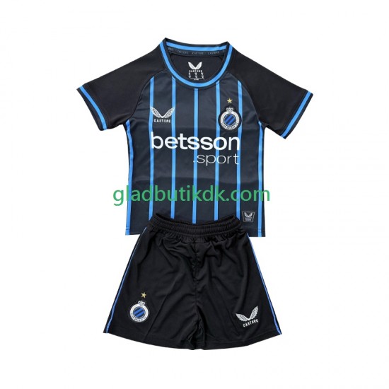 Hjemmebane Trøje Club Brugge 2025-2026 K/Æ Børn(+Shorts)