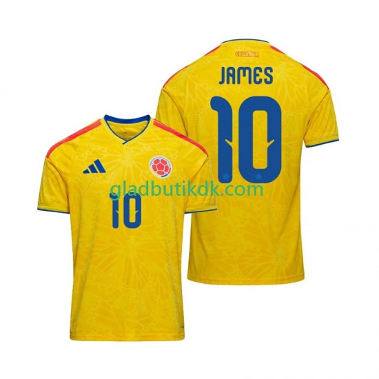 Hjemmebane Trøje Colombia James Rodriguez 10 World Cup 2026 K/Æ Mænd