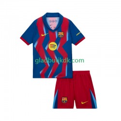 4. Valg Trøje FC Barcelona 2025-2026 K/Æ Børn(+Shorts)