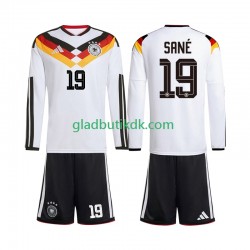 Hjemmebane Trøje Tyskland Leroy Sane 19 World Cup 2026 L/Æ Børn(+Shorts)