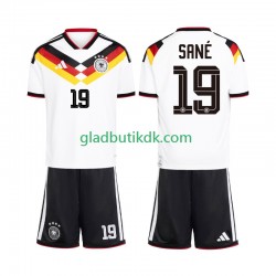 Hjemmebane Trøje Tyskland Leroy Sane 19 World Cup 2026 K/Æ Børn(+Shorts)