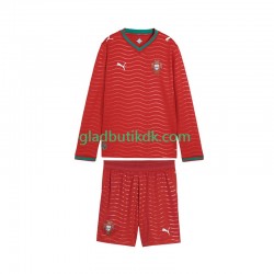 Hjemmebane Trøje Portugal World Cup 2026 L/Æ Børn(+Shorts)