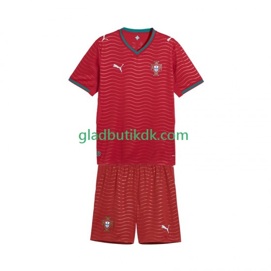 Hjemmebane Trøje Portugal World Cup 2026 K/Æ Børn(+Shorts)