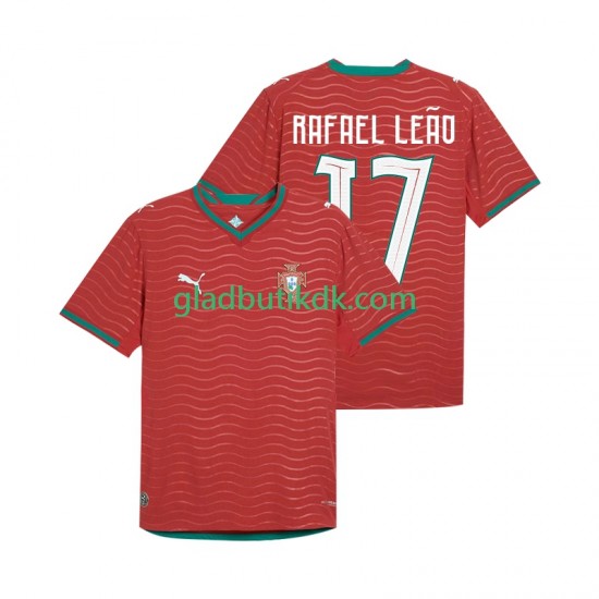 Hjemmebane Trøje Portugal Rafael Leao 17 World Cup 2026 K/Æ Mænd