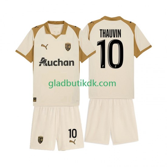 3. Valg Trøje RC Lens Florian Thauvin 10 2025-2026 K/Æ Børn(+Shorts)