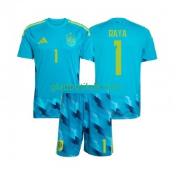 Hjemmebane Trøje Spanien Målmand David Raya 1 World Cup 2026 K/Æ Børn(+Shorts)