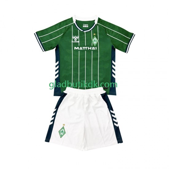 Hjemmebane Trøje Werder Bremen 2025-2026 K/Æ Børn(+Shorts)