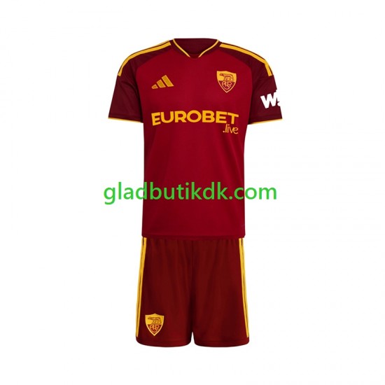 Hjemmebane Trøje AS Roma 2026-2027 K/Æ Børn(+Shorts)