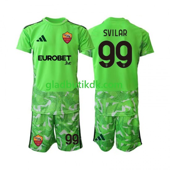 Hjemmebane Trøje AS Roma Målmand Mile Svilar 99 2026-2027 K/Æ Børn(+Shorts)