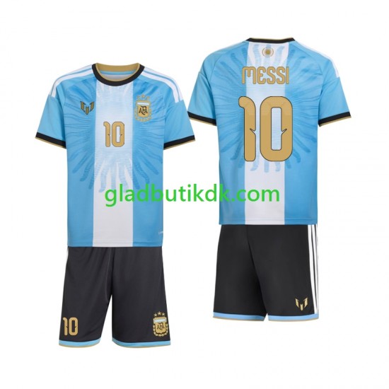 Hjemmebane Trøje Argentina Lionel Messi 10 Special 2026-2027 K/Æ Børn(+Shorts)