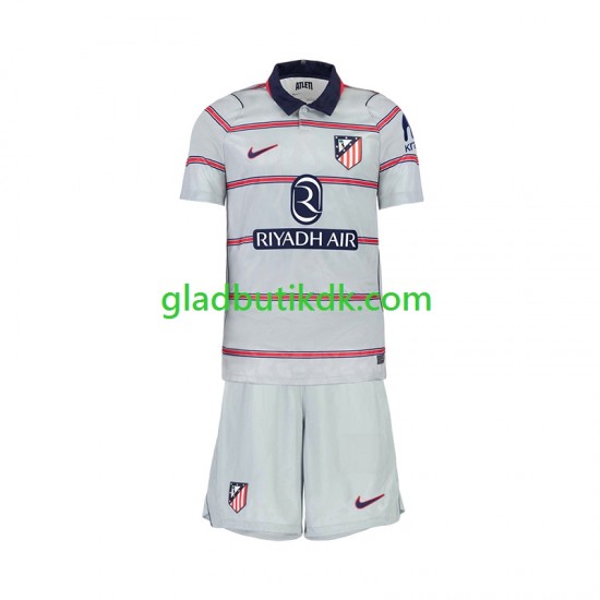 3. Valg Trøje Atlético Madrid 2026-2027 K/Æ Børn(+Shorts)