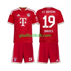 Hjemmebane Trøje FC Bayern München Alphonso Davies 19 2026-2027 K/Æ Børn(+Shorts)