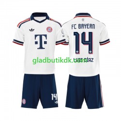 Udebane Trøje FC Bayern München Luis Diaz 14 2026-2027 K/Æ Børn(+Shorts)