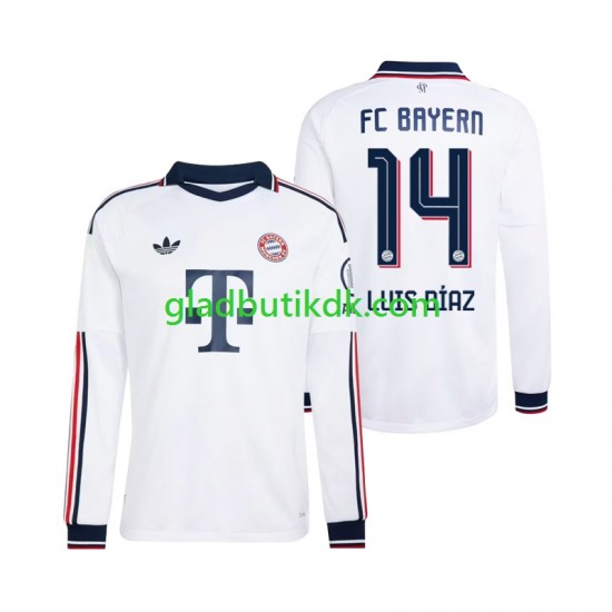 Udebane Trøje FC Bayern München Luis Diaz 14 2026-2027 L/Æ Mænd