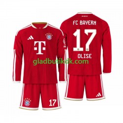 Hjemmebane Trøje FC Bayern München Michael Olise 17 2026-2027 L/Æ Børn(+Shorts)