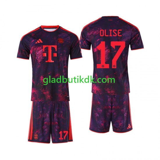 3. Valg Trøje FC Bayern München Michael Olise 17 2026-2027 K/Æ Børn(+Shorts)