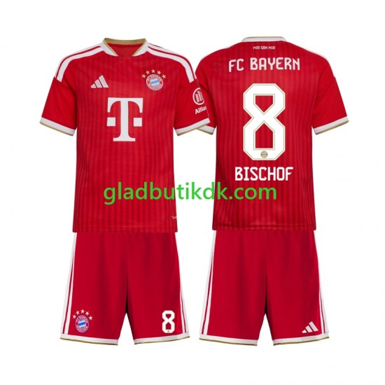 Hjemmebane Trøje FC Bayern München Tom Bischof 8 2026-2027 K/Æ Børn(+Shorts)