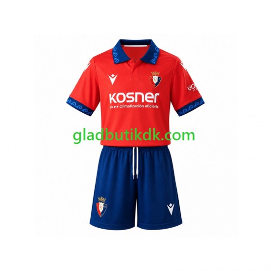 Hjemmebane Trøje CA Osasuna 2026-2027 K/Æ Børn(+Shorts)