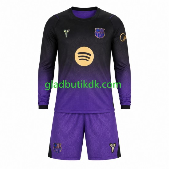 Udebane Trøje FC Barcelona 2026-2027 L/Æ Børn(+Shorts)