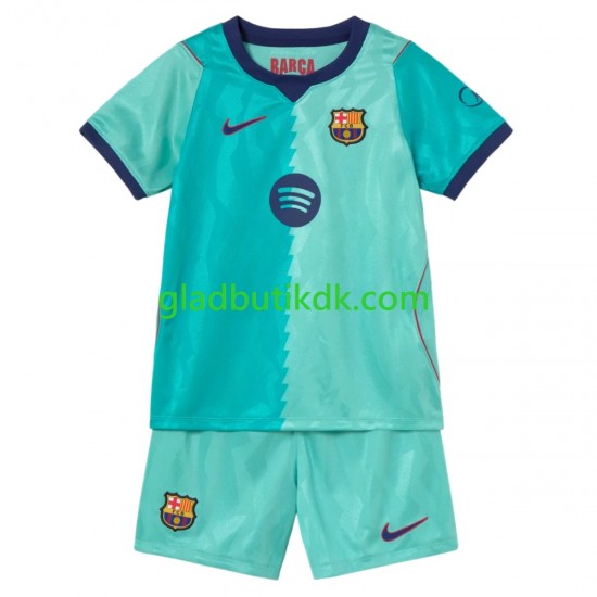 3. Valg Trøje FC Barcelona 2026-2027 K/Æ Børn(+Shorts)