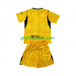4. Valg Trøje FC Barcelona Målmand 2026-2027 K/Æ Børn(+Shorts)