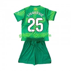 Hjemmebane Trøje FC Barcelona Målmand Dominik Livakovic 25 2026-2027 K/Æ Børn(+Shorts)