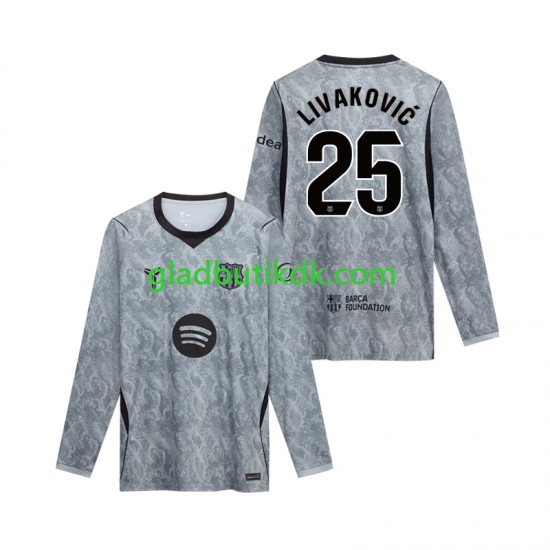 Udebane Trøje FC Barcelona Målmand Dominik Livakovic 25 2026-2027 L/Æ Mænd