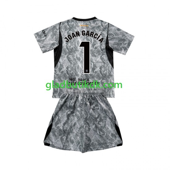 Udebane Trøje FC Barcelona Målmand Joan Garcia 1 2026-2027 K/Æ Børn(+Shorts)