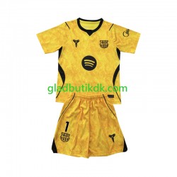 4. Valg Trøje FC Barcelona Målmand Joan Garcia 1 2026-2027 K/Æ Børn(+Shorts)