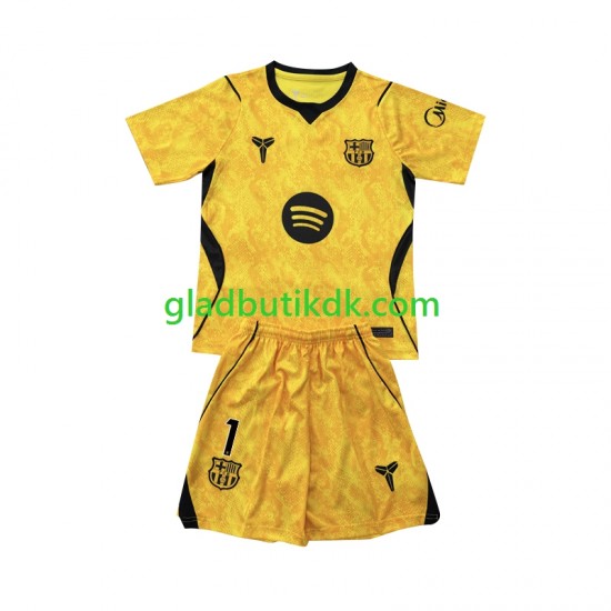 4. Valg Trøje FC Barcelona Målmand Joan Garcia 1 2026-2027 K/Æ Børn(+Shorts)