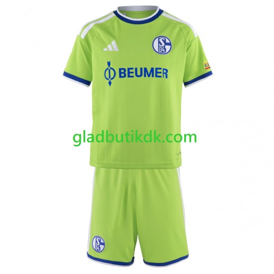 3. Valg Trøje Schalke 04 FC 2026-2027 K/Æ Børn(+Shorts)