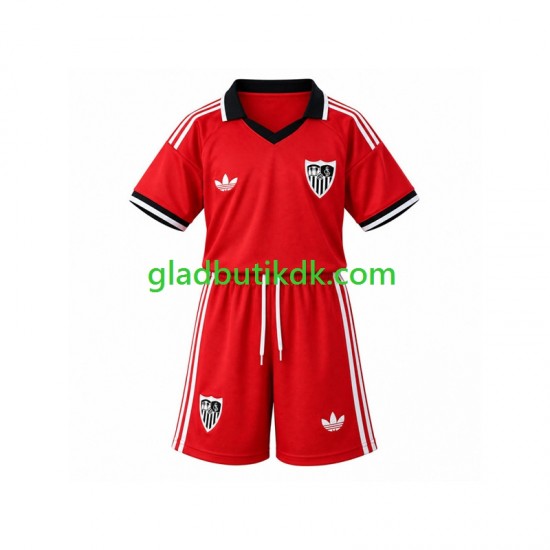 Hjemmebane Trøje Sevilla FC Retro 2026-2027 K/Æ Børn(+Shorts)