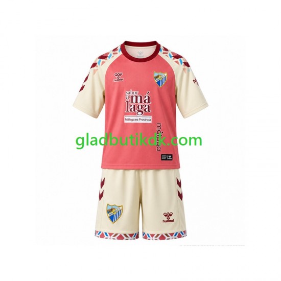 Udebane Trøje Málaga CF 2026-2027 K/Æ Børn(+Shorts)