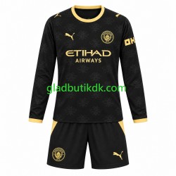 Udebane Trøje Manchester City 2026-2027 L/Æ Børn(+Shorts)
