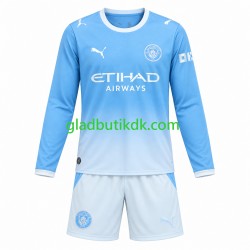 Hjemmebane Trøje Manchester City 2026-2027 L/Æ Børn(+Shorts)