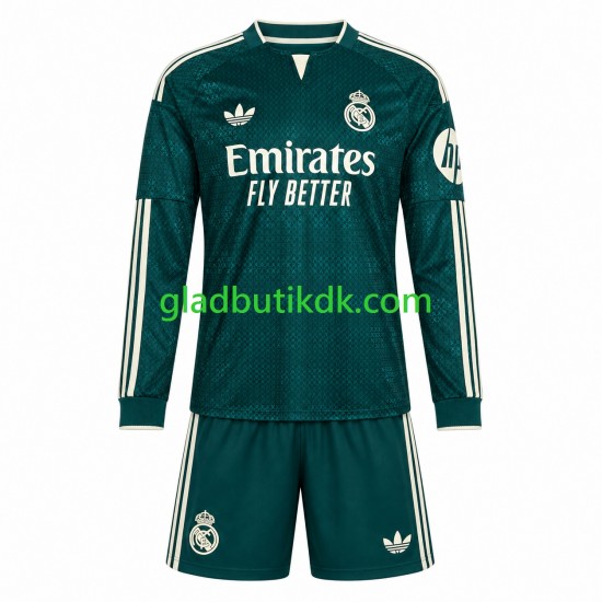 Udebane Trøje Real Madrid 2026-2027 L/Æ Børn(+Shorts)