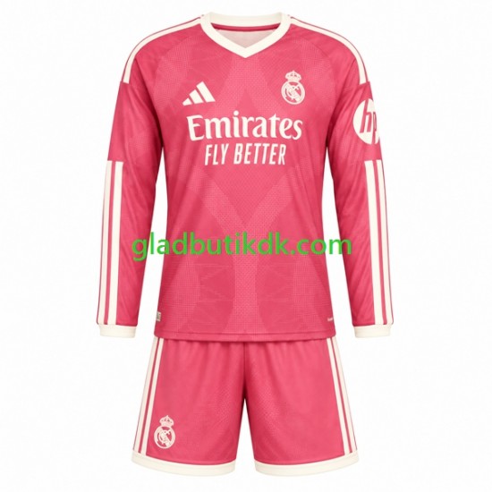 3. Valg Trøje Real Madrid 2026-2027 L/Æ Børn(+Shorts)