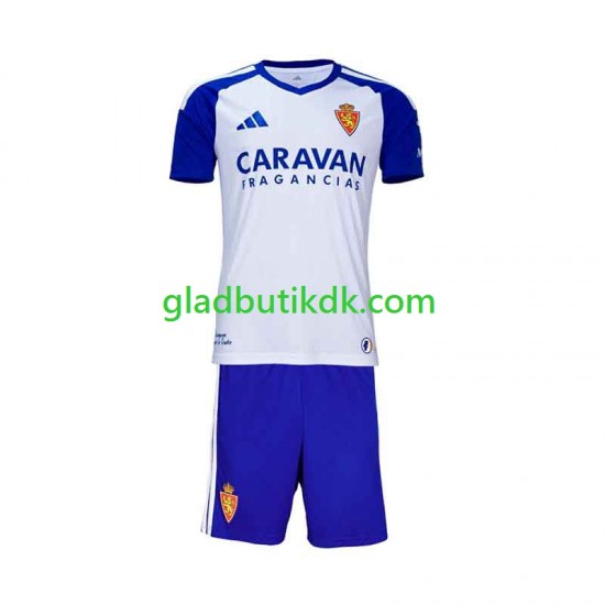 Hjemmebane Trøje Real Zaragoza 2026-2027 K/Æ Børn(+Shorts)